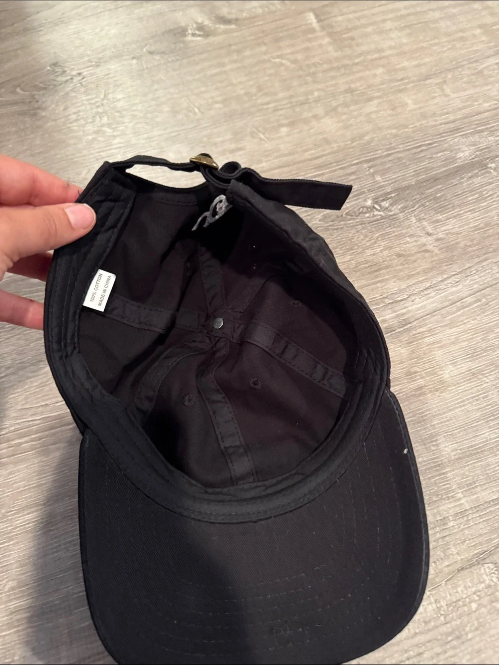 UGG Black Cotton Baseball Cap